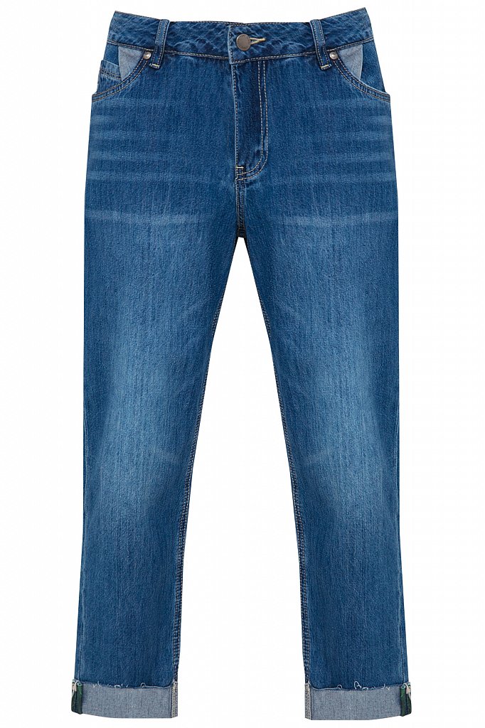 Бриджи джинсовые женские, Модель S20-15017, Фото №3