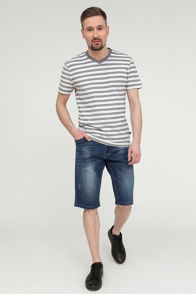 Шорты джинсовые мужские, Модель S20-25001, Фото №1