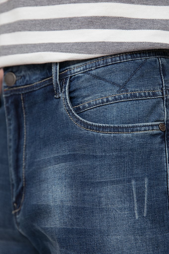 Шорты джинсовые мужские, Модель S20-25001, Фото №5