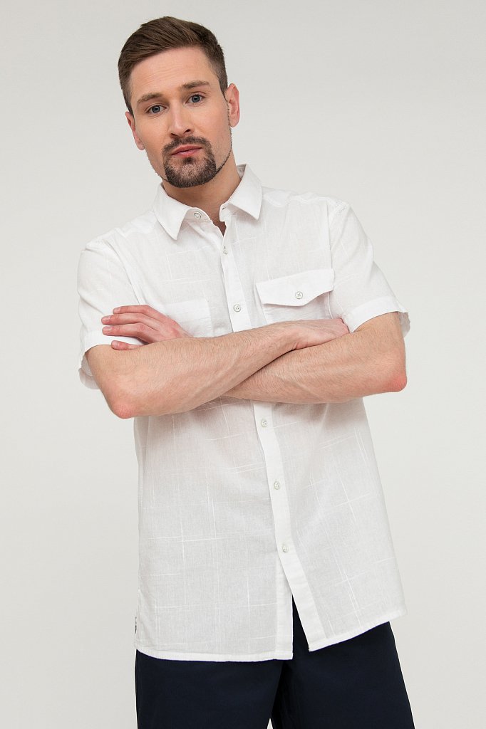 Рубашка мужская, Модель S20-21010, Фото №1