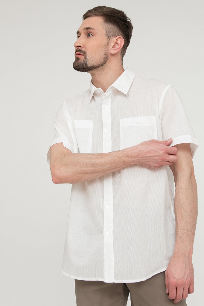 Рубашка мужская, Модель S20-24013, Фото №3