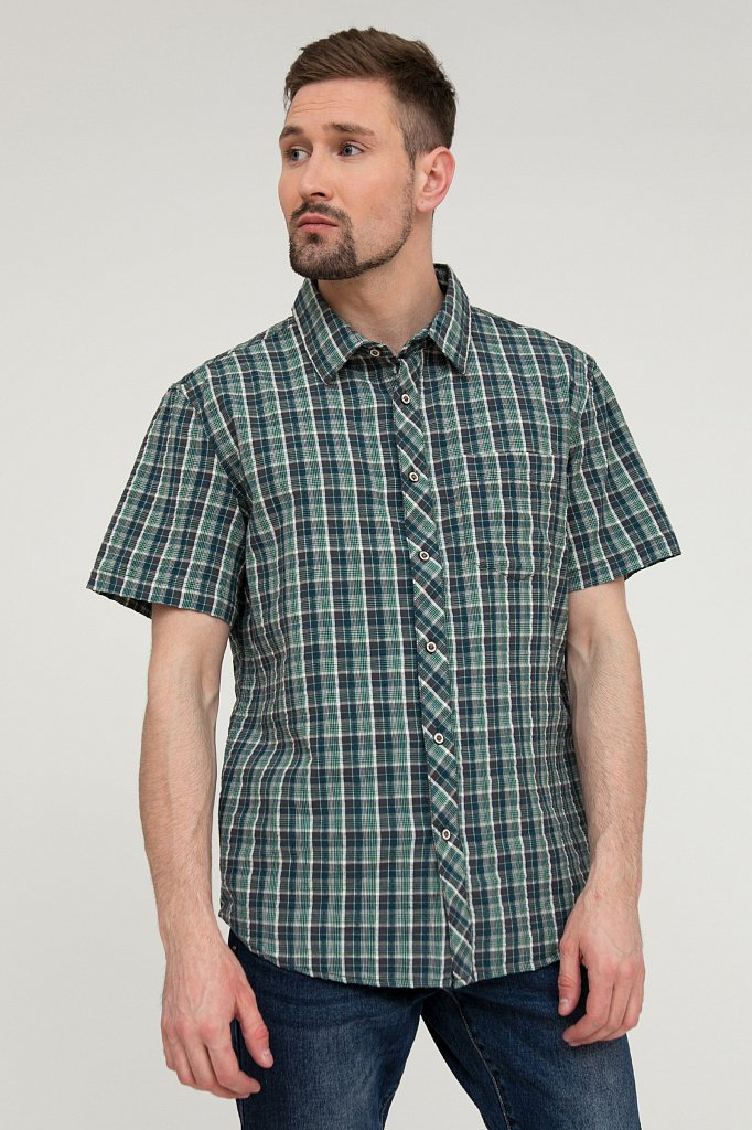 Рубашка мужская, Модель S20-22021, Фото №1