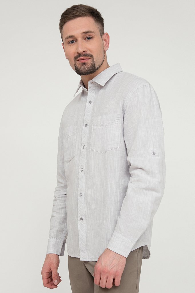 Рубашка мужская, Модель S20-22053, Фото №3