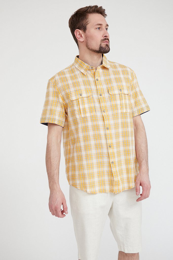 Рубашка мужская, Модель S20-22007, Фото №1