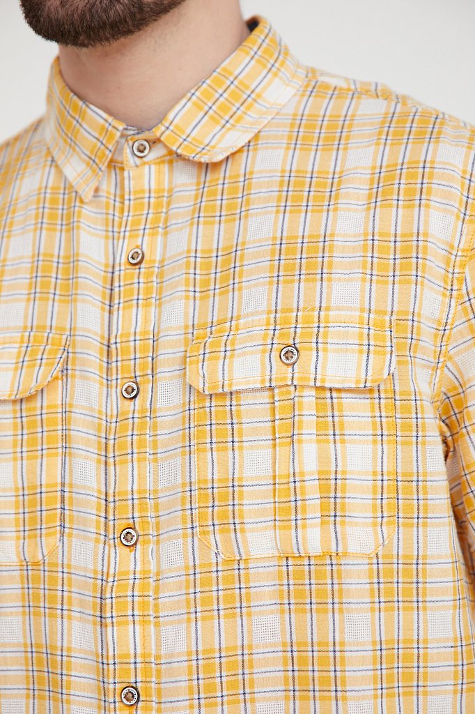 Рубашка мужская, Модель S20-22007, Фото №3