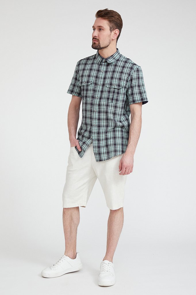 Рубашка мужская, Модель S20-22007, Фото №2
