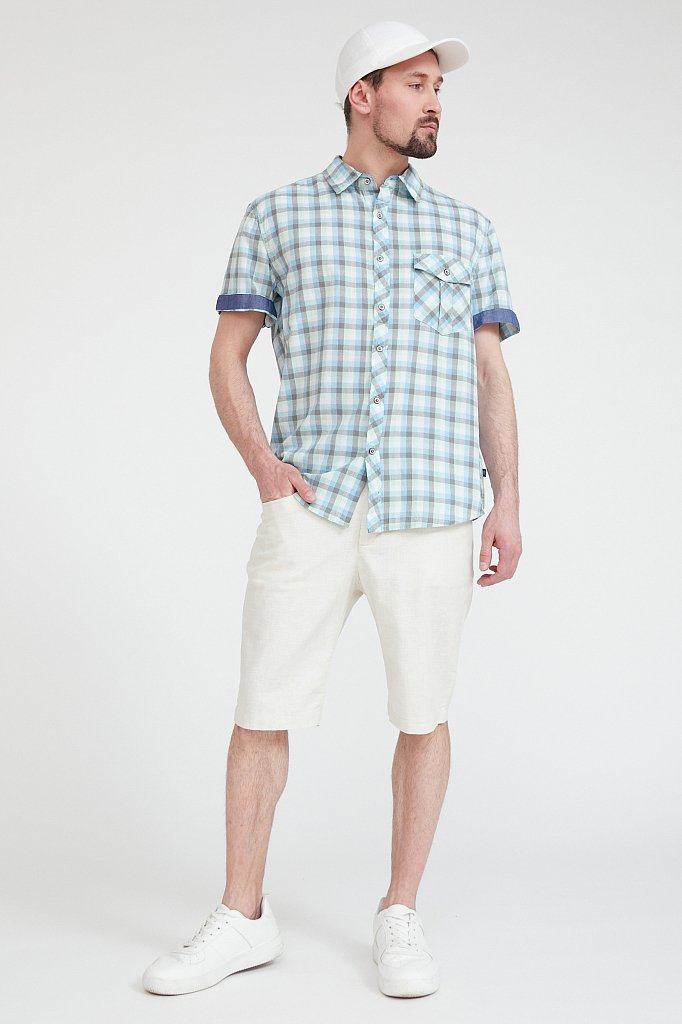 Рубашка мужская, Модель S20-22015, Фото №2