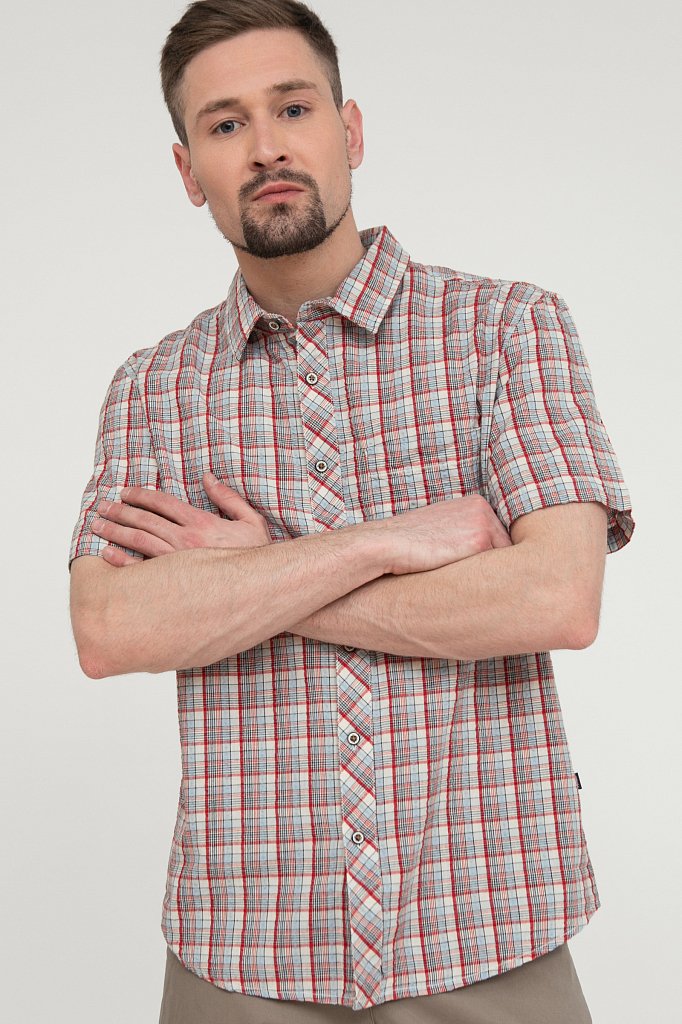 Рубашка мужская, Модель S20-22021, Фото №1