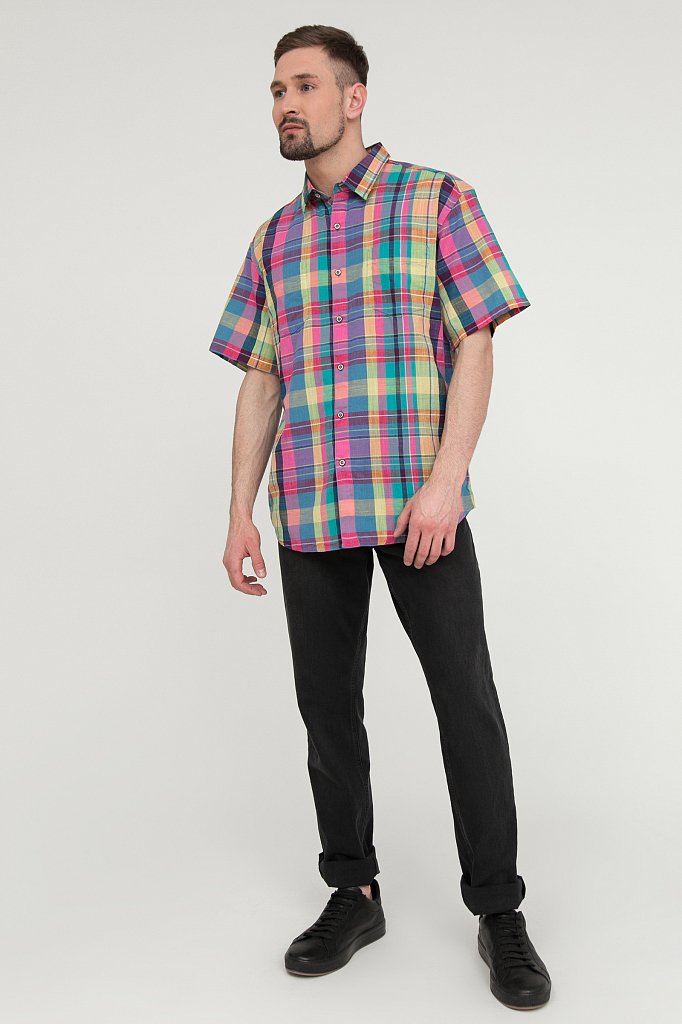 Рубашка мужская, Модель S20-24011, Фото №2