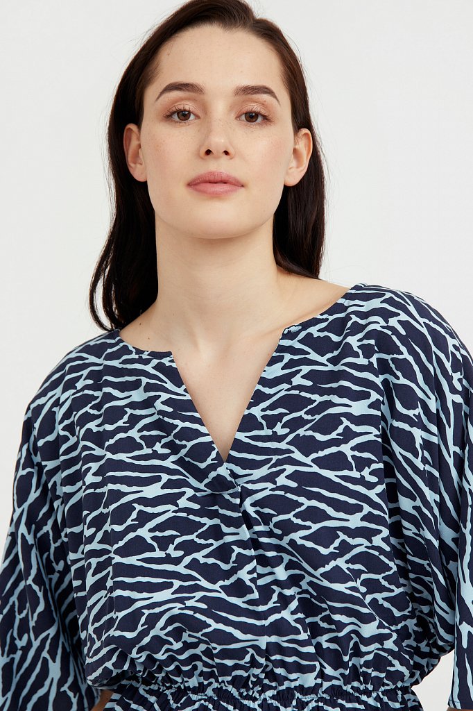 Блуза с принтом, Модель S21-14004, Фото №6