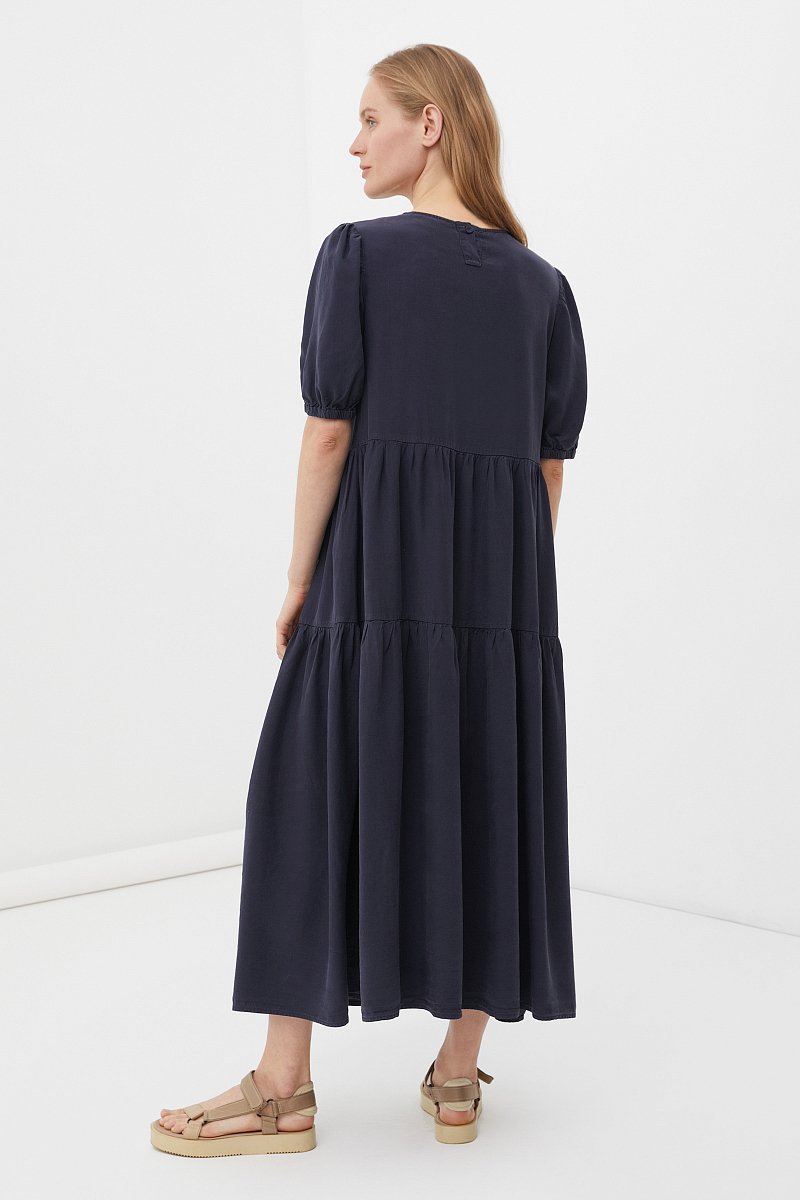 Платье женское из вискозы, Модель S21-15008, Фото №4