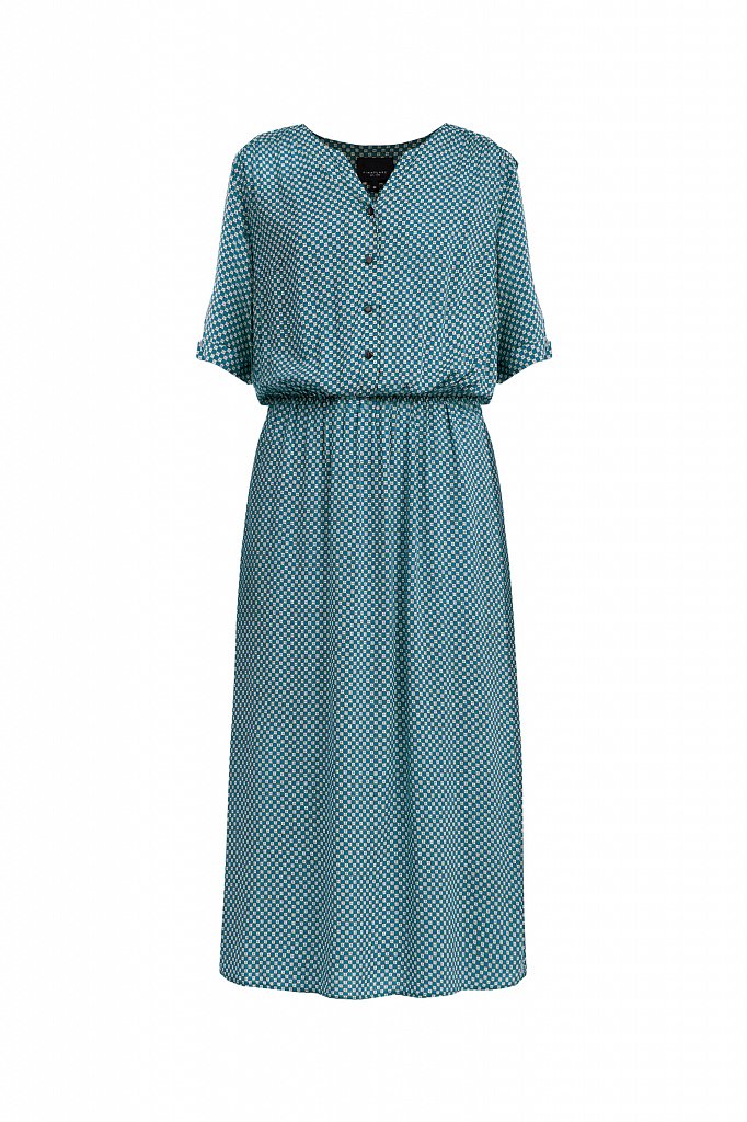 Платье-миди с принтом, Модель S21-14085, Фото №7