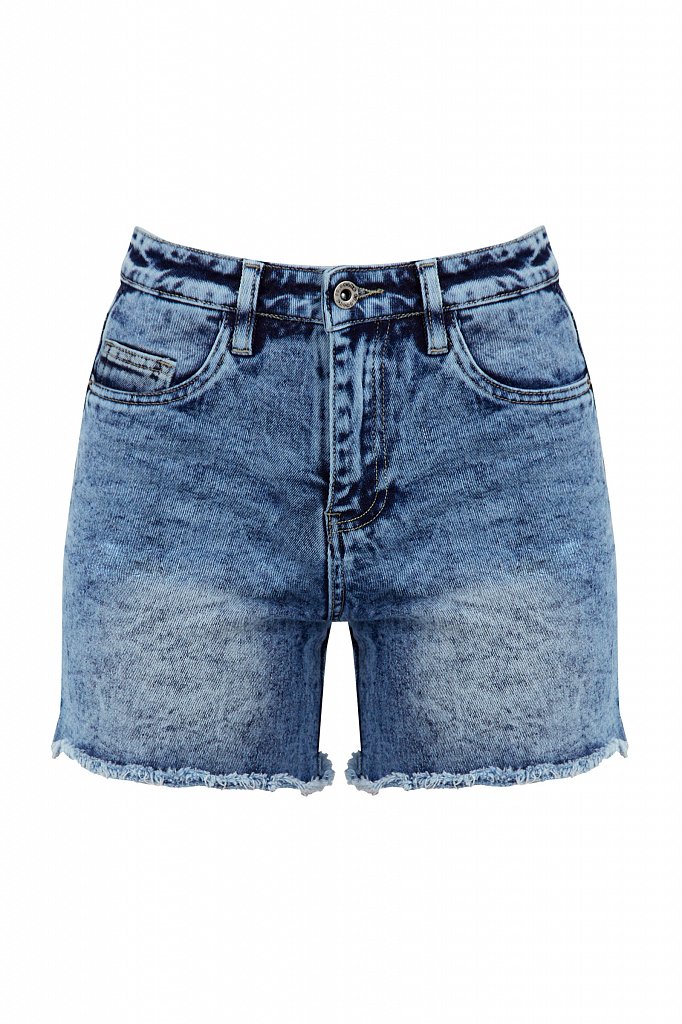 Шорты джинсовые женские, Модель S21-15011, Фото №6