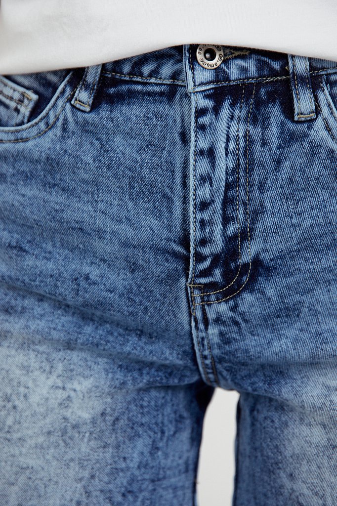 Шорты джинсовые женские, Модель S21-15011, Фото №5