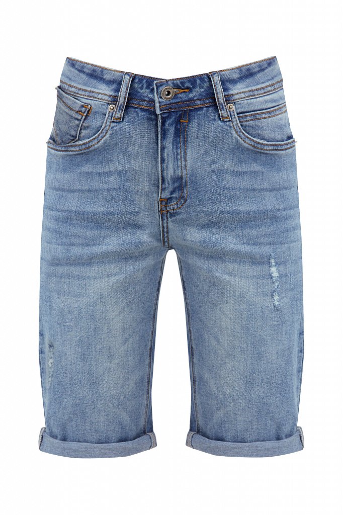 Шорты джинсовые женские, Модель S21-15018, Фото №6