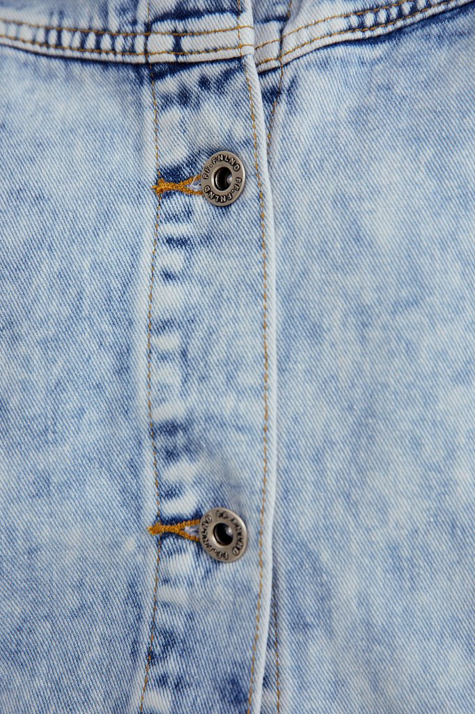 Жилет джинсовый женский, Модель S21-15006, Фото №5