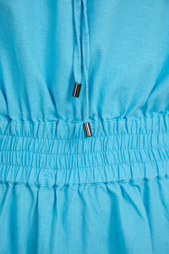 Платье-мини с объемными рукавами, Модель S21-12018D, Фото №5