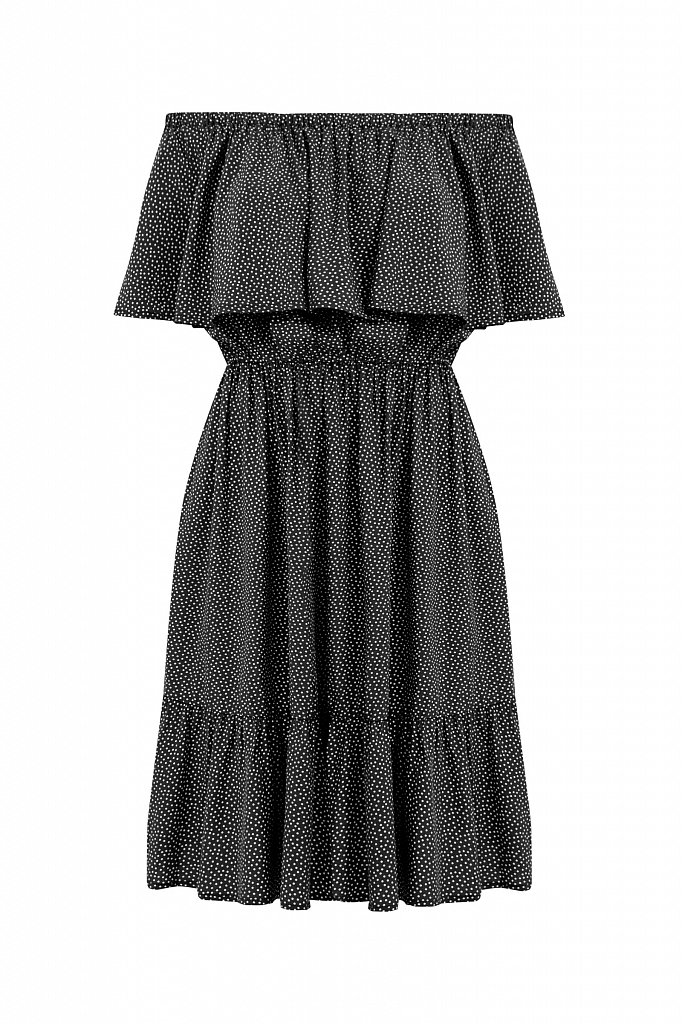 Приталенное платье с принтом, Модель S21-110106, Фото №7