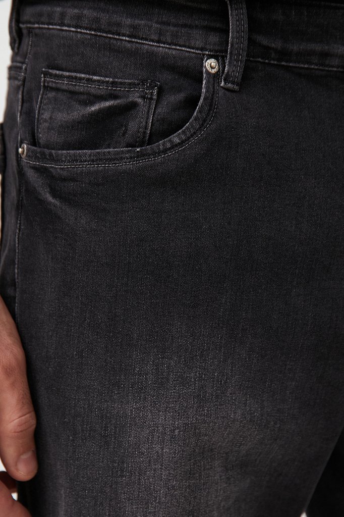 Шорты джинсовые мужские, Модель S21-25004, Фото №5