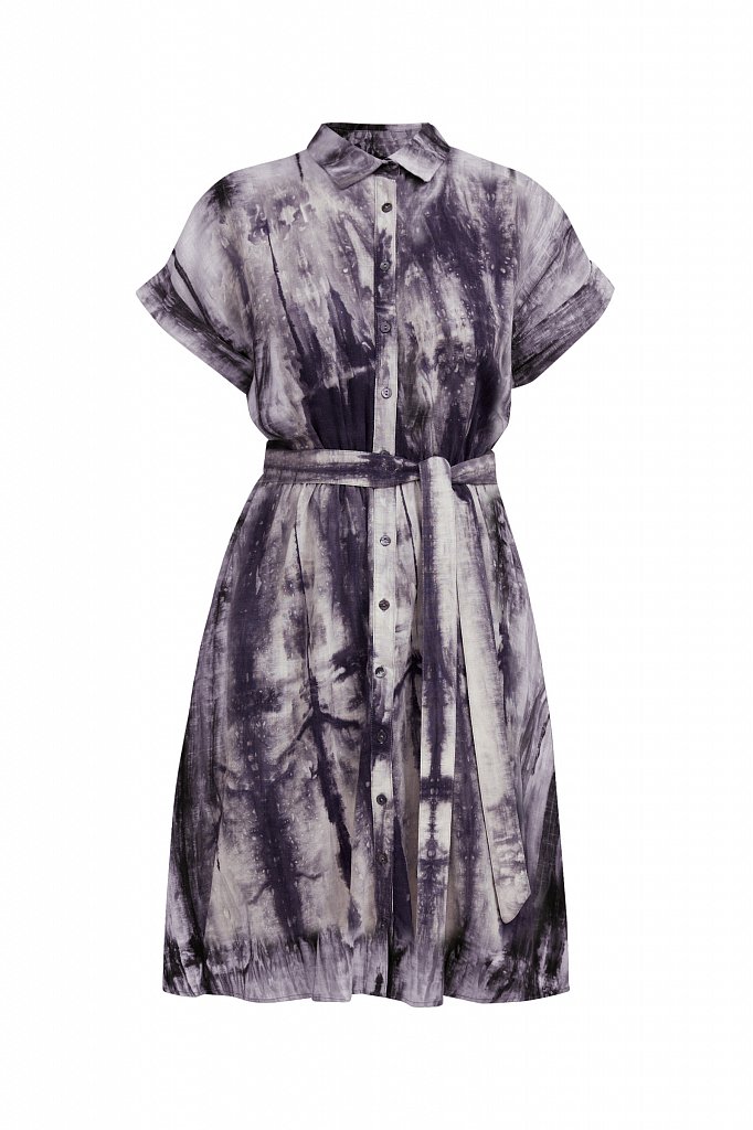 Платье из смесовой ткани, Модель S21-11023, Фото №7
