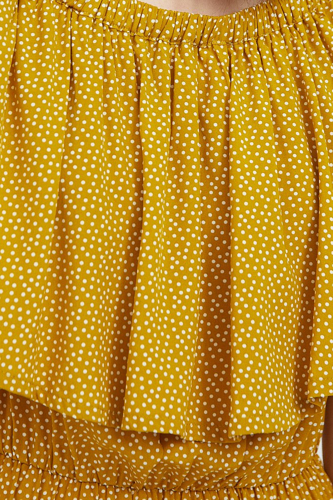 Приталенное платье с принтом, Модель S21-110106, Фото №5