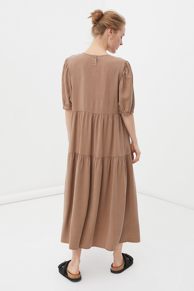 Платье женское из вискозы, Модель S21-15008, Фото №4