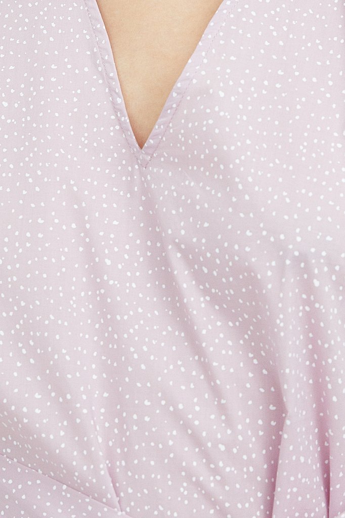 Платье асимметричного кроя с принтом, Модель S21-12044, Фото №5