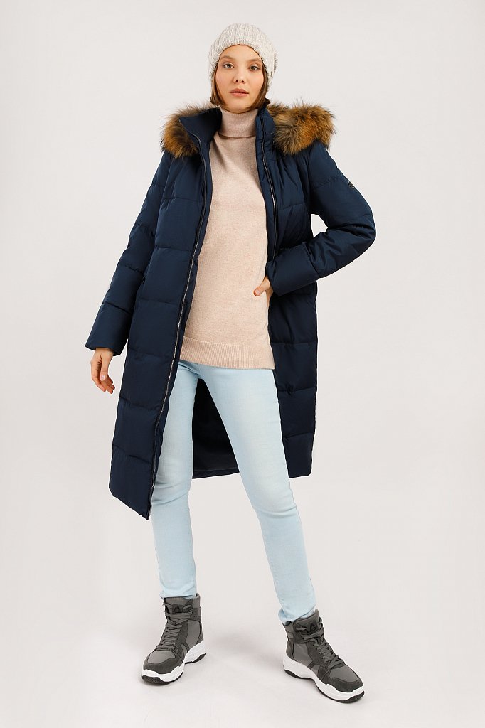 Пальто женское, Модель W19-11007, Фото №2