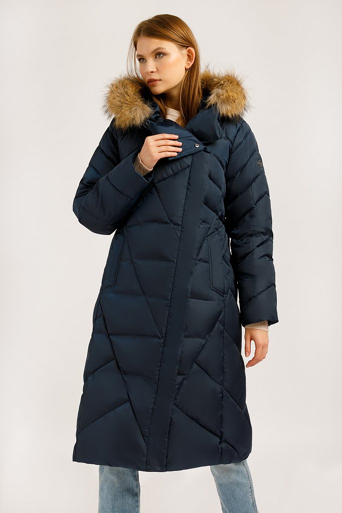 Пальто женское, Модель W19-11012, Фото №1