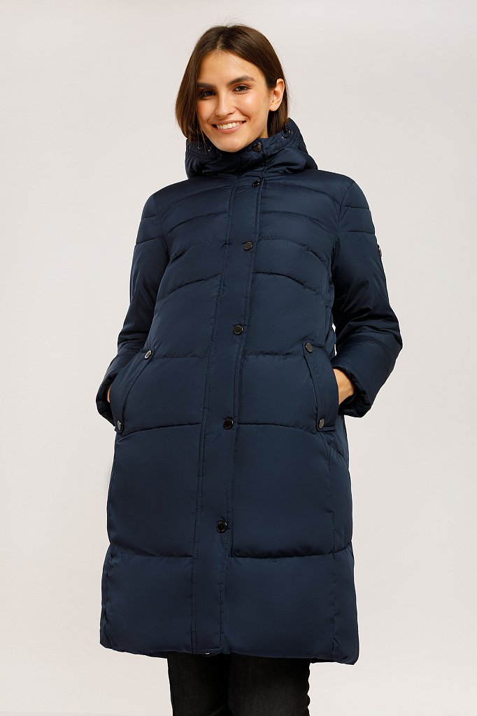 Пальто женское, Модель W19-11023F, Фото №1