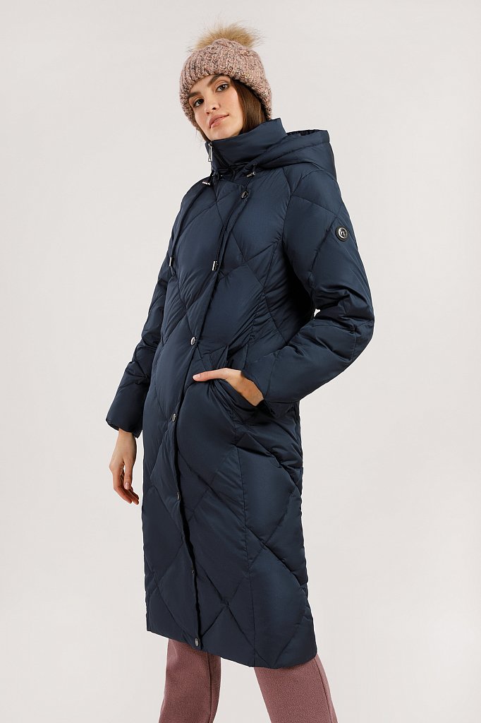 Пальто женское, Модель W19-11028, Фото №3