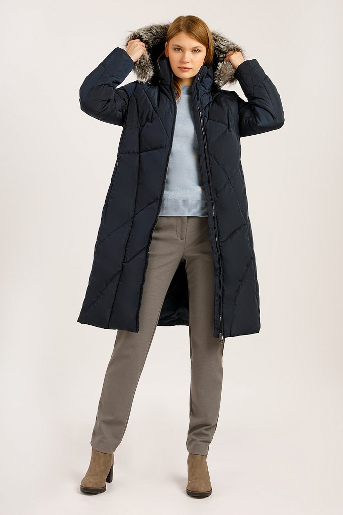 Пальто женское, Модель W19-11030, Фото №2