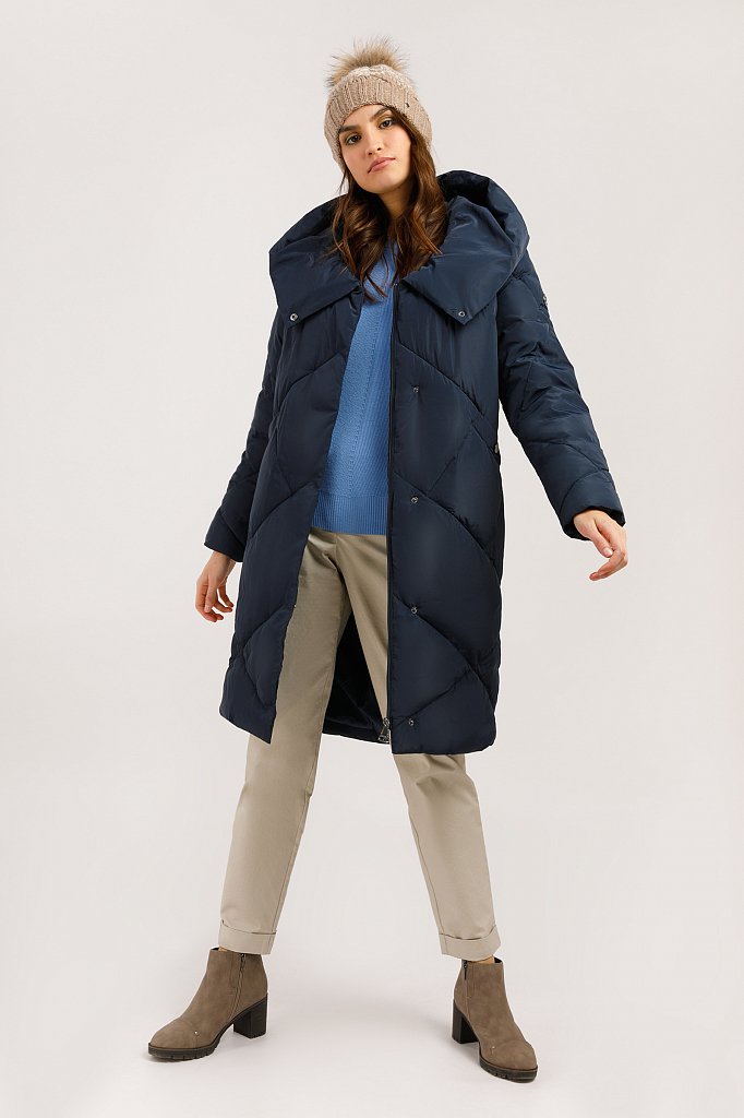 Пальто женское, Модель W19-11034, Фото №2