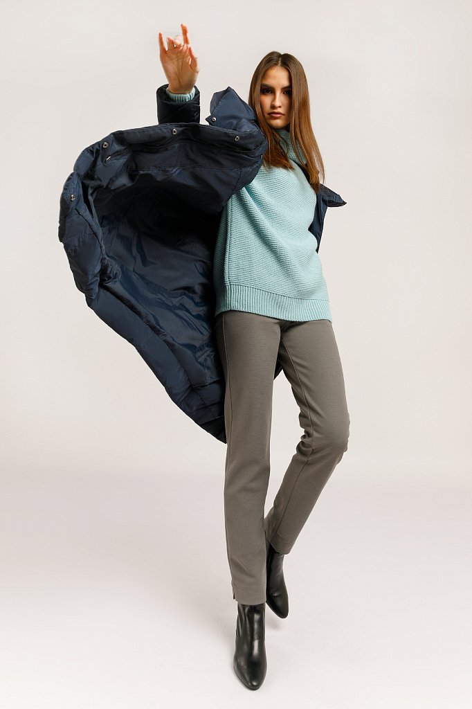 Пальто женское, Модель W19-12022, Фото №1
