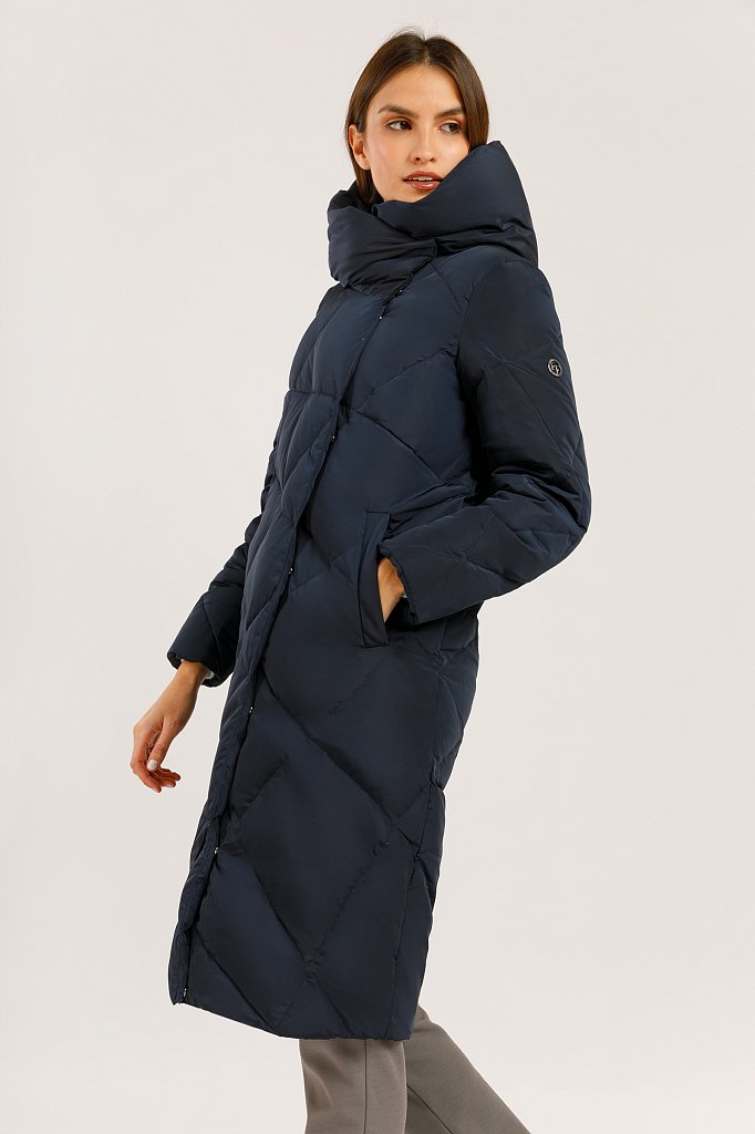Пальто женское, Модель W19-12022, Фото №3