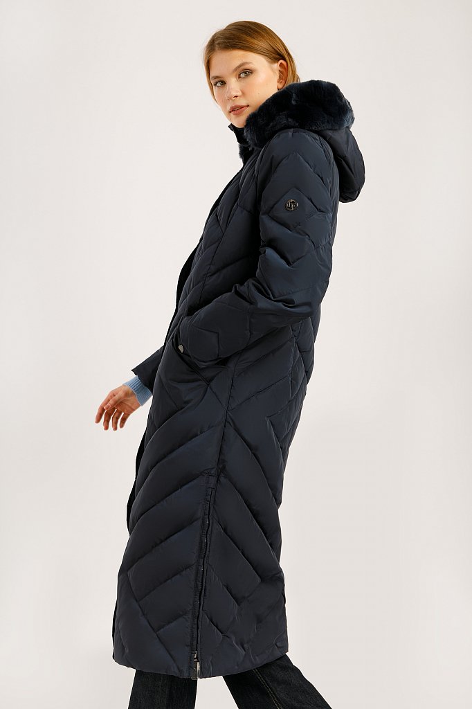 Пальто женское, Модель W19-12026, Фото №3