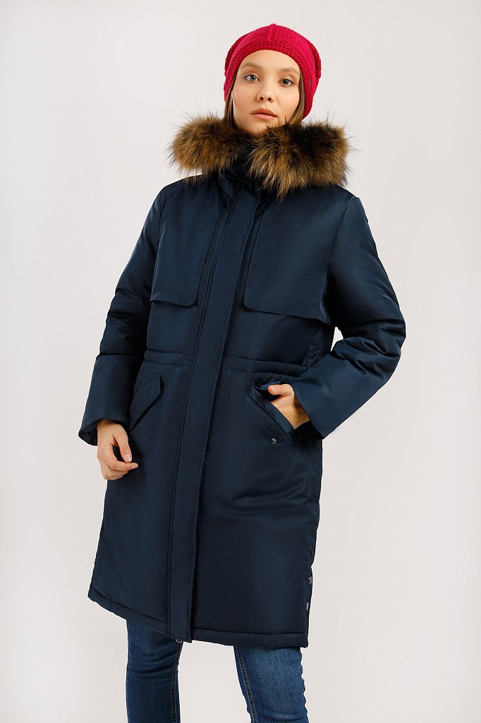 Пальто женское, Модель W19-12045, Фото №1