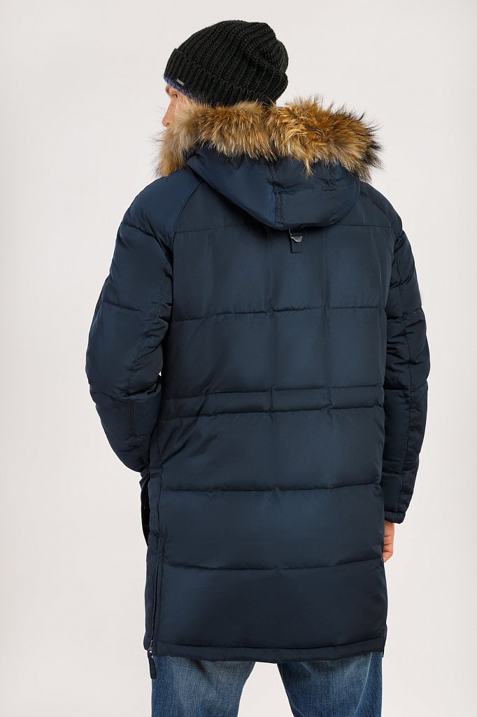 Пальто мужское, Модель W19-22003, Фото №4