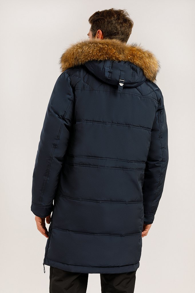 Пальто мужское, Модель W19-22007, Фото №4