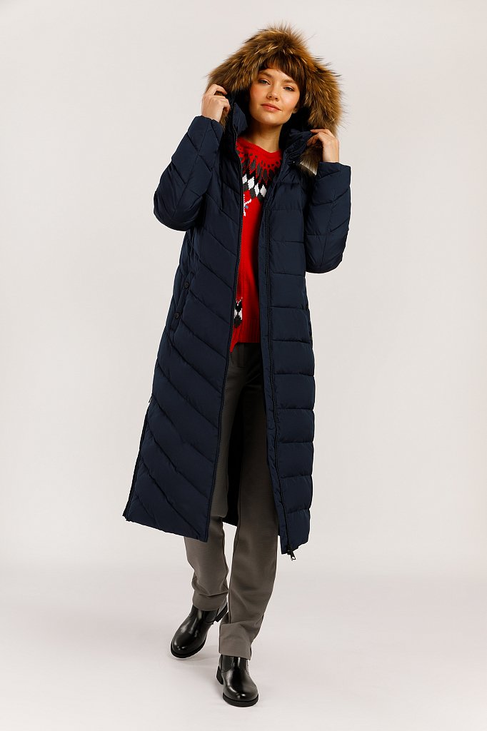 Пальто женское, Модель W19-32002, Фото №2