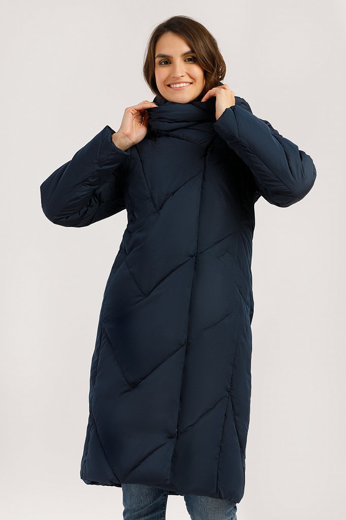 Пальто женское, Модель W19-32007, Фото №1