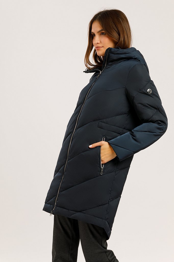 Пальто женское, Модель W19-32013, Фото №3