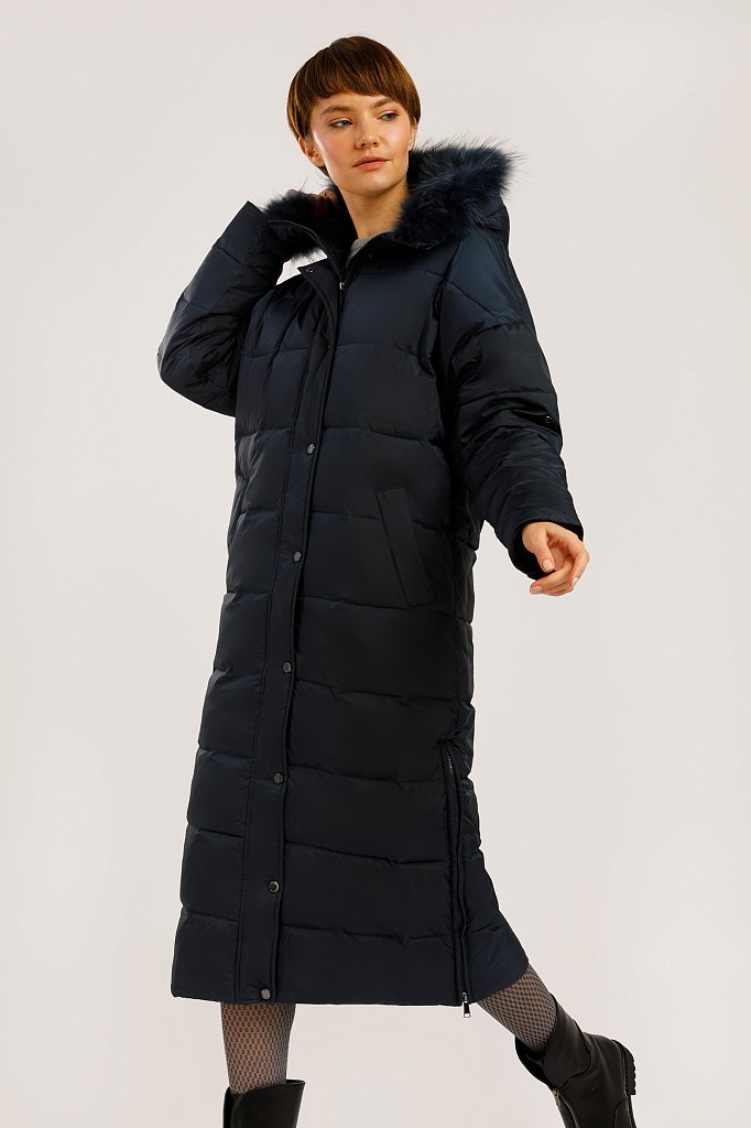 Пальто женское, Модель W19-32015, Фото №1