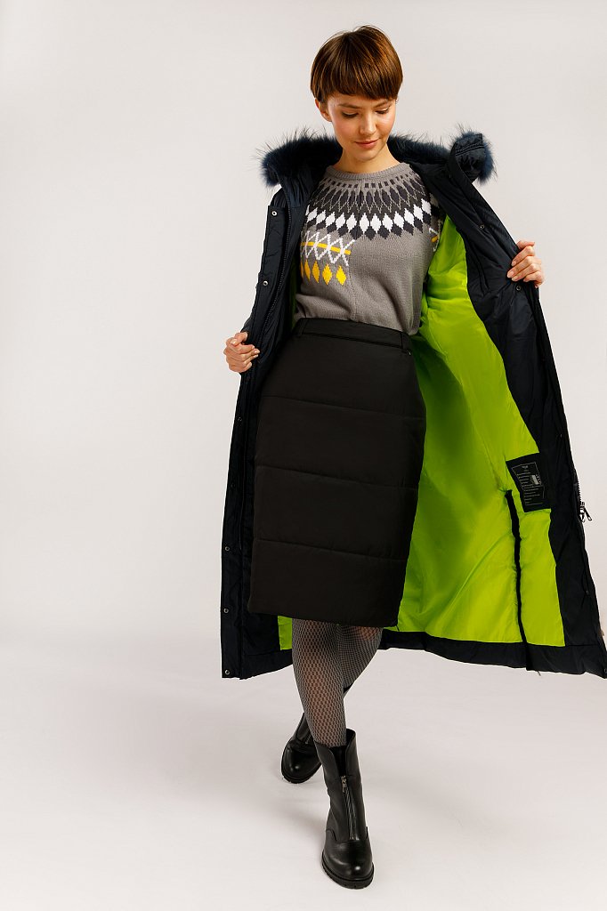 Пальто женское, Модель W19-32015, Фото №2