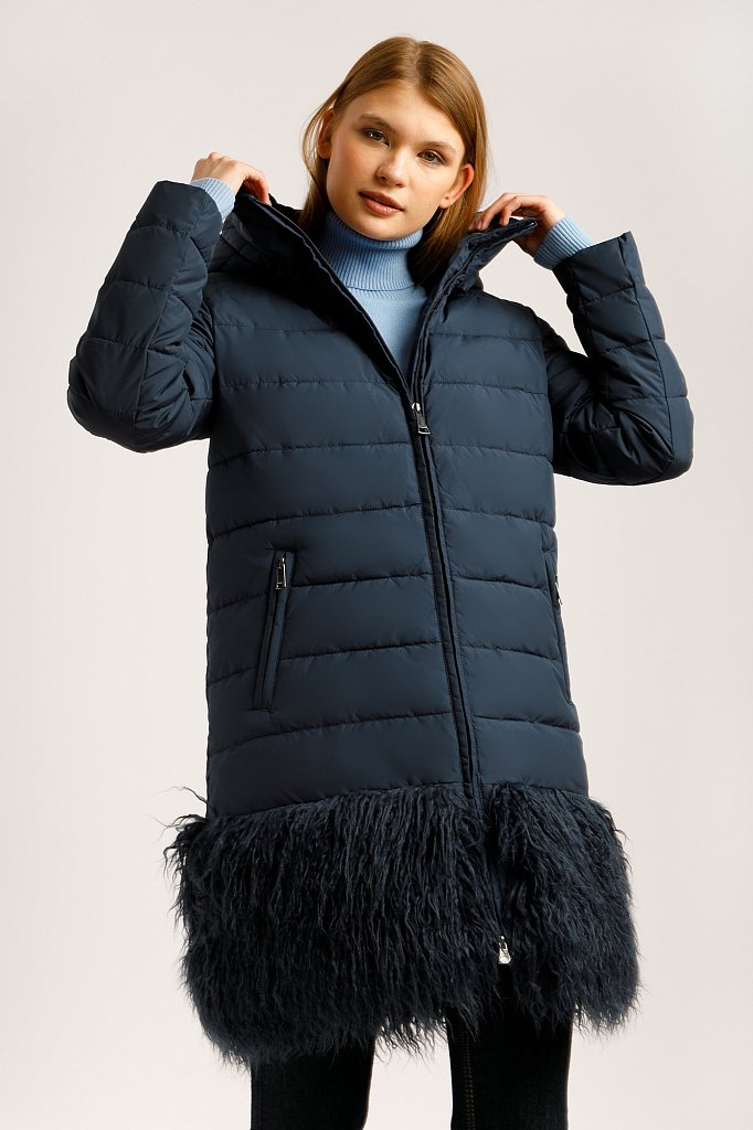 Пальто женское, Модель W19-32021, Фото №1