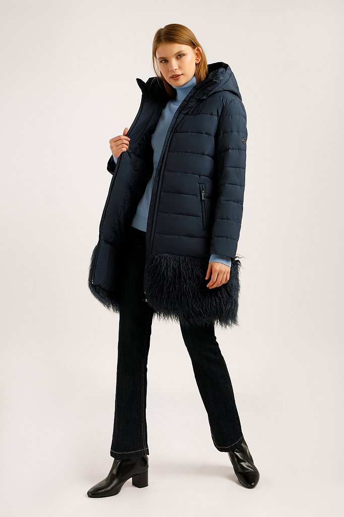 Пальто женское, Модель W19-32021, Фото №2