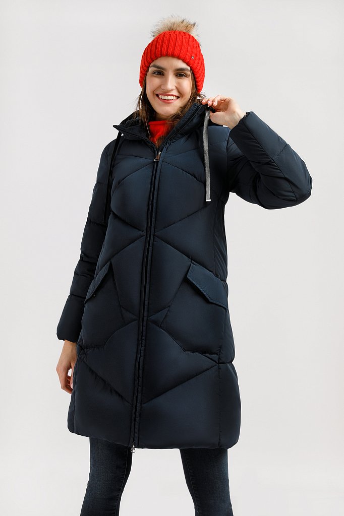 Пальто женское, Модель W19-32031, Фото №1