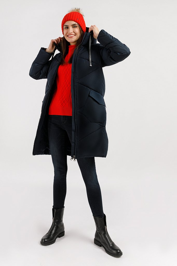 Пальто женское, Модель W19-32031, Фото №2