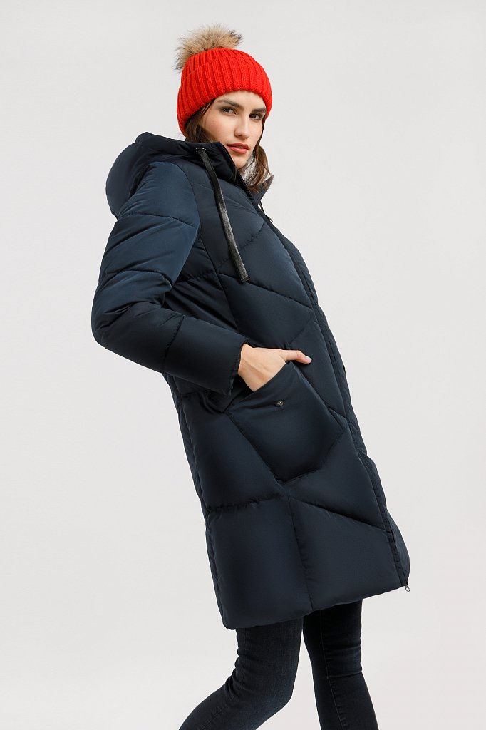 Пальто женское, Модель W19-32031, Фото №3