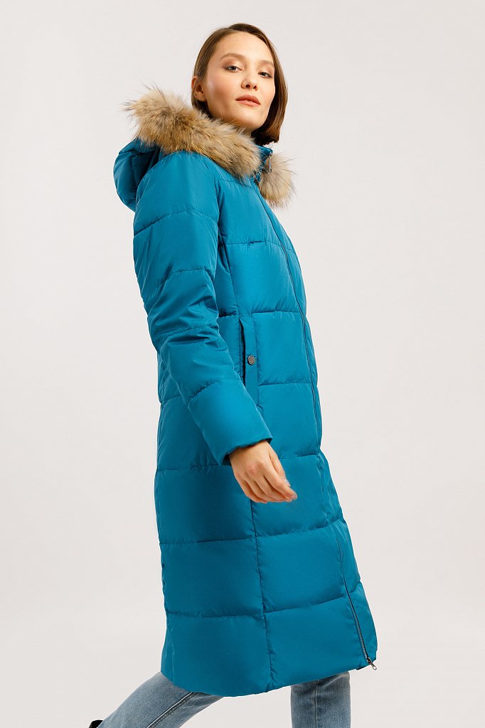 Пальто женское, Модель W19-11007, Фото №3